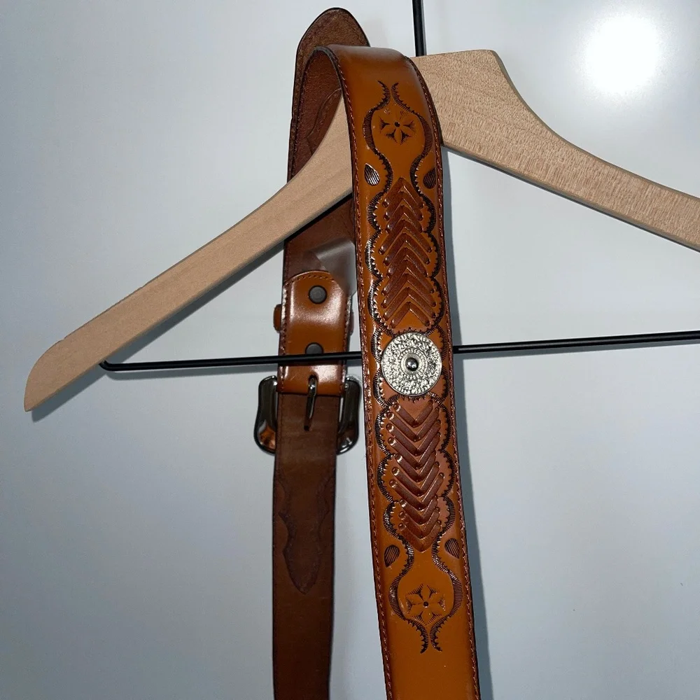 Leather‎ Western Belt Size 3XL